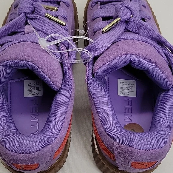 NWOB FENTY x PUMA Creeper Phatty Lavender Burnt Red Size US 8 - Picture 6 of 16